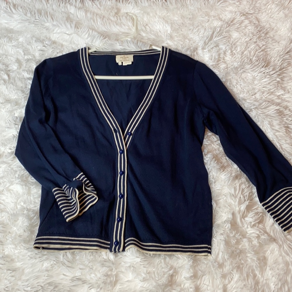 Kate Space "Live colorfully" Cardigan/Sweater.